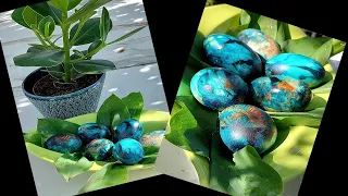 Incredibly beautiful eggs for Easter! The most beautiful! How to dye eggs with food coloring and ric