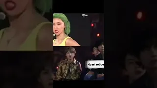 Jungkook reaction to Hwasa 😂😂 #bts #jungkook #hwasa #mamamoo #funny