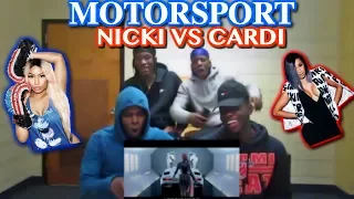 Migos - MotorSport (Nicki vs Cardi B) - REACTION!