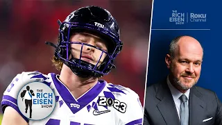 Michigan Fan Rich Eisen Reacts to TCU Getting Boat Raced by Georgia in the CFP Title Game