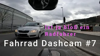 Fahrrad Dashcam #7 Mutwillig eng überholt, Keine Abstände, Radfahrer MÜSSEN überholt werden