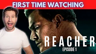 HUGE Jack Reacher Fan Watches Episode 1 of REACHER (SO GOOD)!