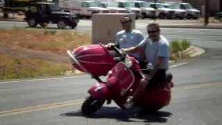 Vespa With Sidecar