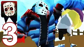 ЛЕДЯНОЙ ДЖЕЙСОН И ХРУСТАЛЬНОЕ ОЗЕРО! #3  (мобильная игра) Friday the 13th Killer Puzzle