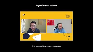 Experiences is better than facts in #storytelling 🙌 #shorts | The Business Storyteller Podcast