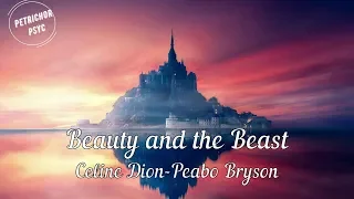 Beauty and the Beast - Celine Dion & Peabo Bryson (Lyrics) HD