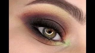 Цветной смоки (smokey eye) с палеткой Morphe x Jaclyn Hill