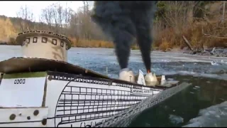 Cardboard Ship Explosion