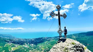 ЯЛТА. ШТАНГЕЕВСКАЯ (Боткинская) тропа и РЕСТОРАН Арагви (Учан-Су) в ЛЕСУ. КРЫМ сегодня