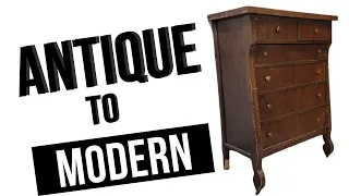 Antique to Modern Dresser/ASMR No Talking Video