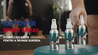 Ice Power Sport Spray - ameliorarea durerii și primul ajutor în accidentări sportive