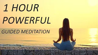 1 Hour Guided Meditation for Inner Peace and Calm / Mindful Movement