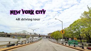 4K Drive to Queens from Fort Lee, New Jersey