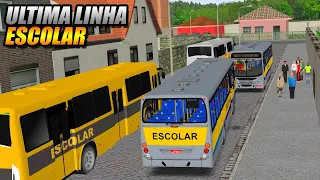 ULTIMA LINHA ESCOLAR DO ANO COM ONIBUS DEFEITUOSO !! OMSI 2 - G920