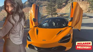 Taking Mclaren 720S Delivery 🫣 Elle Lee's Dream Car ✨