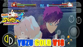 Naruto Storm 4 Yuzu EA Gold Android V18 New Update Game Test