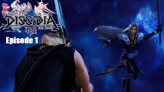 DISSIDIA FINAL FANTASY NT VOSTFR Valmar Le Héros de Lumière Ep 1 "1er Combat: Cloud vs Sephiroth!"