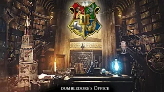 Dumbledore's Office [ASMR] Hogwarts ⚡ Harry Potter Ambience ⋄ Cinemagraph