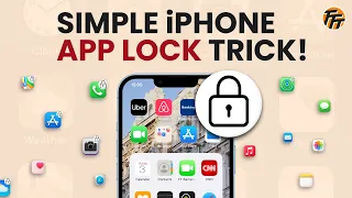 How to Lock Your Apps on iPhone? Best Trick! #Shorts