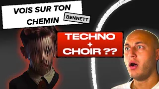 musician reacts to VOIS SUR TON CHEMIN (TECHNO MIX) by BENNETT