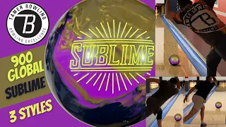 900 Global Sublime - 3 Testers - THIS BALL STANDS OUT!