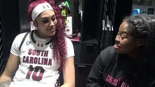 Christina Walker Interviews All-American Kamilla Cardoso at the 2024 Final Four