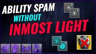 Ability Spam Titan Build WITHOUT Inmost Light Destiny 2 PVE | The Witch Queen