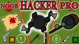 NOOB vs PRO vs HACKER #2 | SURVIV.IO