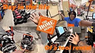 DAY IN THE LIFE OF A TOOL RENTAL (HOME DEPOT)