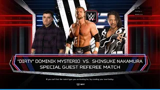 WWE 2K24 Online | Shinsuke Nakamura vs Dominik Mysterio w/ Special Referee HHH