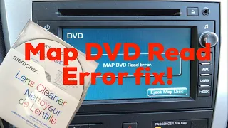 DVD Map Read Error Fix (2011 GMC Acadia)