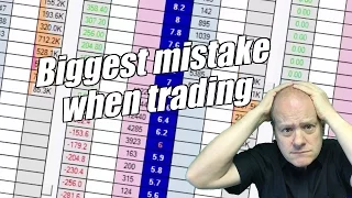 Peter Webb, Bet Angel - Biggest mistake when trying to trade