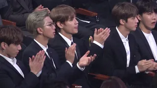 181024 대중문화예술상 방탄소년단 BTS reaction -포르테 디 콰트로 축하공연