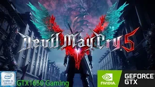 Devil may cry 5  NVIDIA Geforce GTX 1650 Laptop Gaming Performance 2019 Edition |  HP PAVILION 15