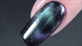 Северное сияние в лаке / Northern Lights nails