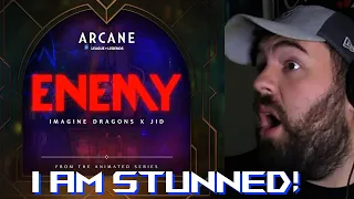 Singer/Songwriter reacts to IMAGINE DRAGONS x J.I.D - ENEMY (ARCANE LEAGUE OF LEGENDS) - FIRST TIME!