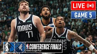 NBA LIVE! Dallas Mavericks vs Minnesota Timberwolves GAME 5 | May 30, 2024 | NBA Playoffs 2024 LIVE