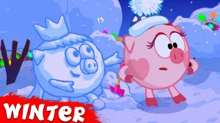 KikoRiki 2D | Charming episodes about Winter | Cartoon for Kids