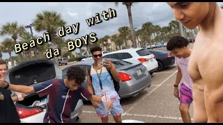 Beach Day With Da Boys. 3/10/20 Vlog