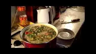 Просто жратва Тайский суп Том Ям Thai Tom Yum soup