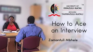 How to ace an interview (isiZulu)