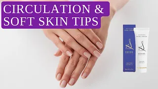 Easy hand massage to use with copper gloves for circulation and cotton gloves for softer skin