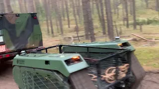 The Bundeswehr testing the THeMIS UGV - mobility and intelligent functions