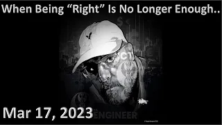 ICT Twitter Space | When Being "Right" Is No Longer Enough.. | Mar 17th 2023