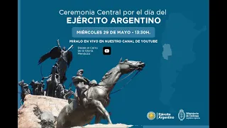Ceremonia central por el Día del Ejército Argentino