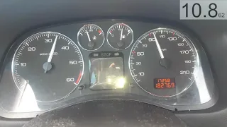 PEUGEOT 307 1.6HDI 80KW 0-100 KM/h