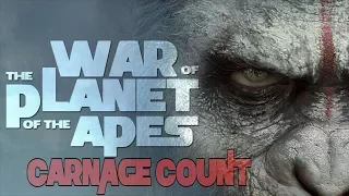 War For the Planet of the Apes (2017) Carnage Count