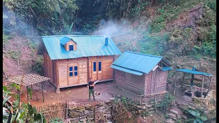 FULL VIDEO : 1 YEAR Alone LIVING OFF GRID - Build Log Cabin, Farm, Gardening | Ta Bushcraft