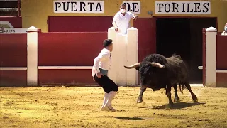 Cuéllar Exhibición de Recortes con Toros Bravos 2021