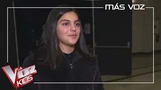 Enshar Ghateh: "Me pongo nerviosa cuando me miran" | Más Voz Kids | La Voz Kids Antena 3 2019